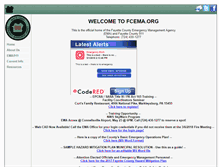 Tablet Screenshot of fcema.org